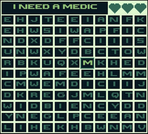 I need a medic - crossword